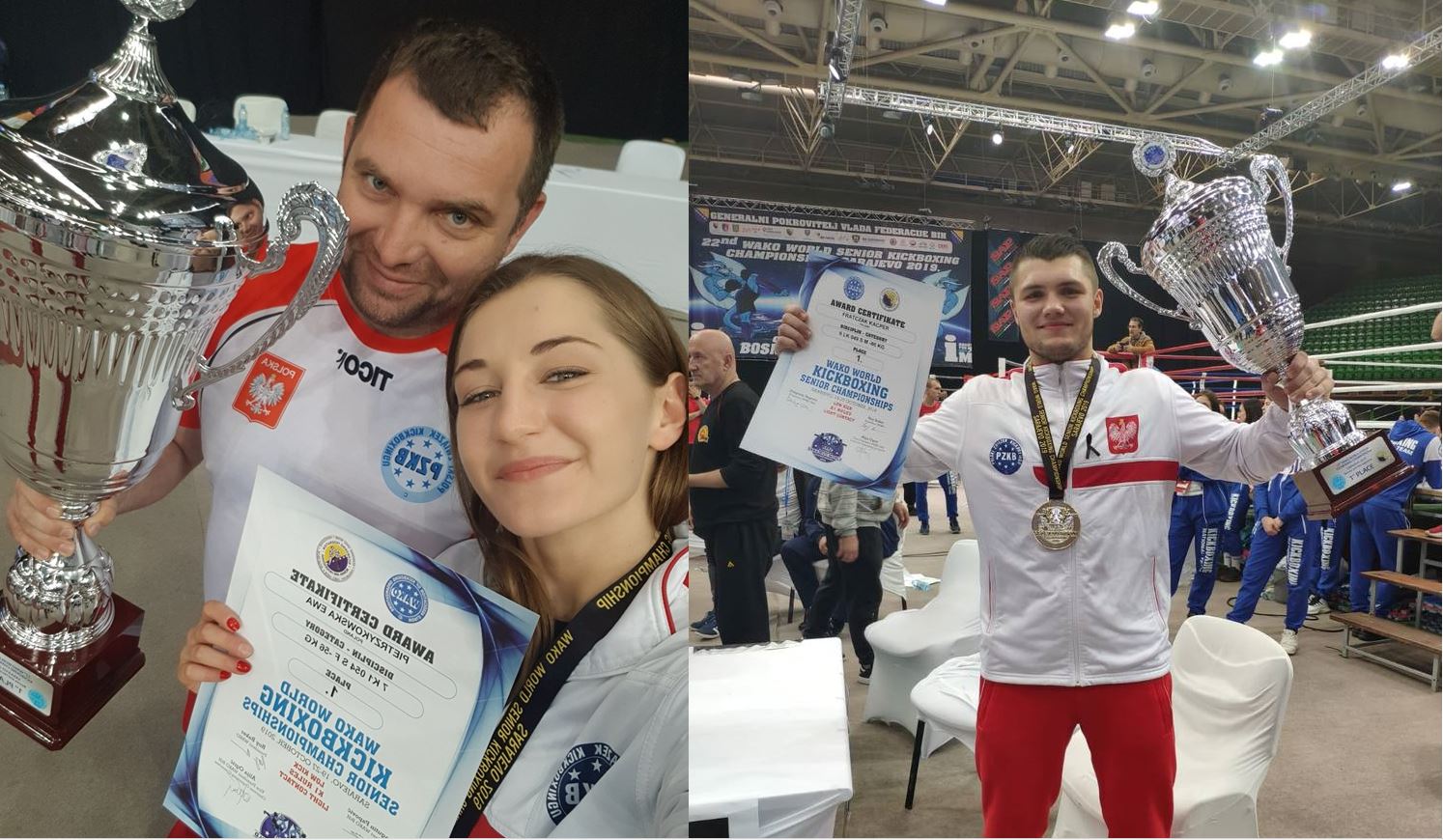 Mistrzostwa Świata w Kickboxingu: Frątczak i Pietrzykowska zrealizowali marzenia o tytułach