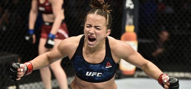 MAYCEE BARBER WYCHWALANA PRZEZ PREZYDENTA UFC