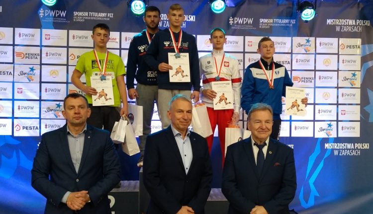 Wschód Nikodem GODUN brązowym medalistą Mistrzostw Polski Młodzików w stylu wolnym!