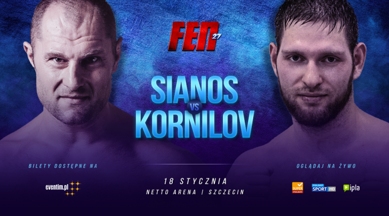 Znakomity kickbokser Kornilov rywalem Sianosa w Szczecinie
