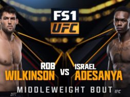 Israel Adesanya vs Rob Wilkinson