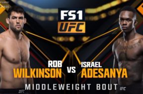 Israel Adesanya vs Rob Wilkinson