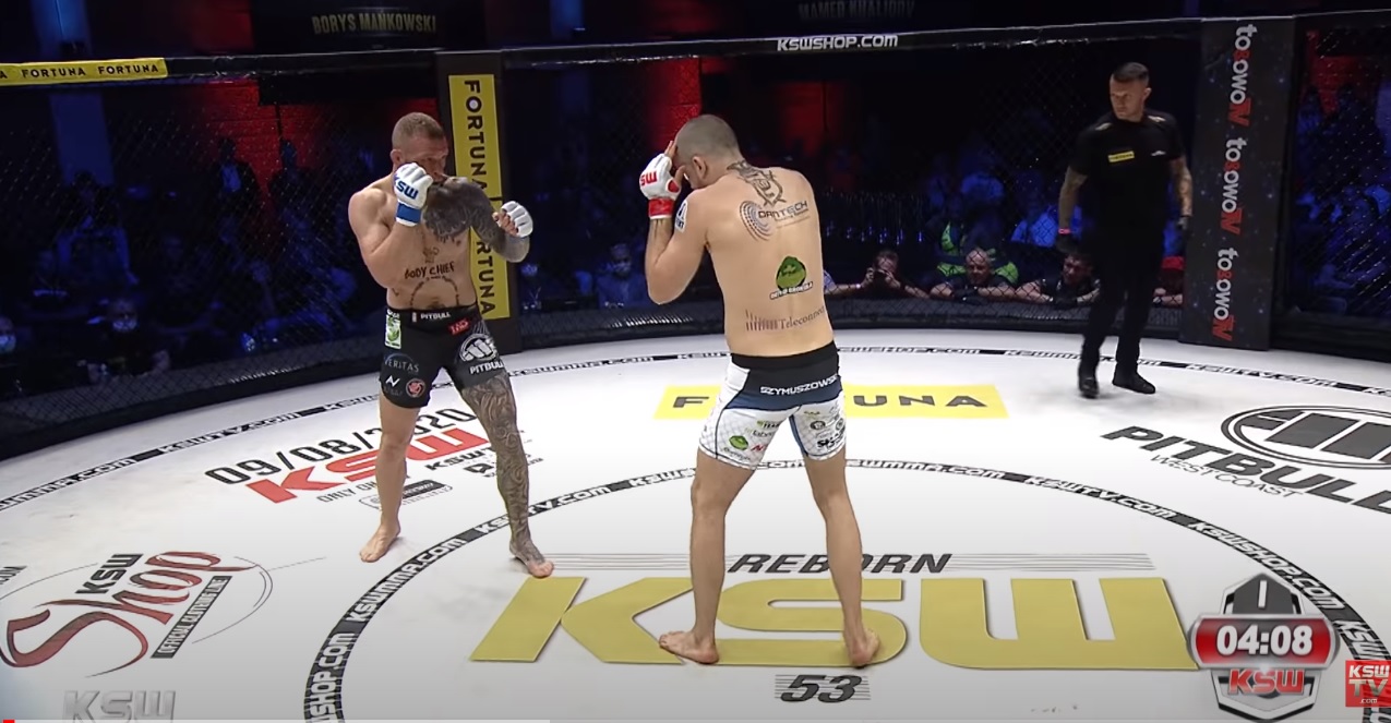 Michał Pietrzak spektakularnie nokautuje Szymuszowskiego | KSW 53