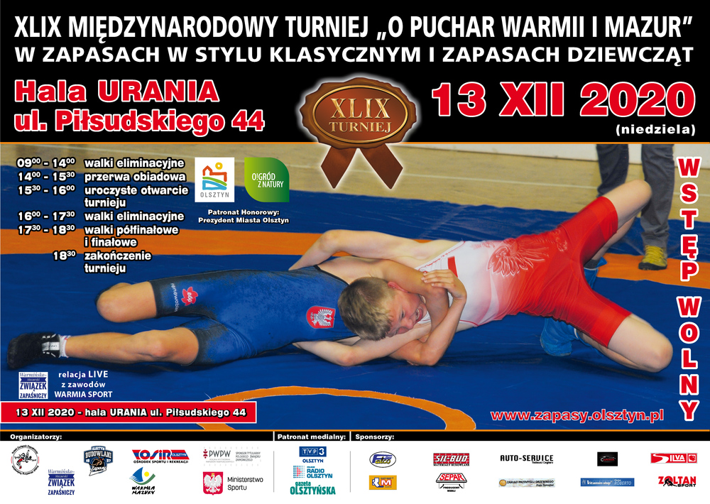 XLIX Międzynarodowy Turniej Młodzików „O Puchar Warmii i Mazur”