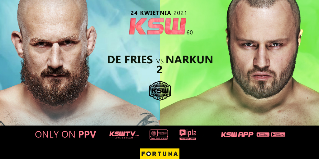 WIELKI REWANŻ DWÓCH MISTRZÓW WALKĄ WIECZORU GALI KSW 60!