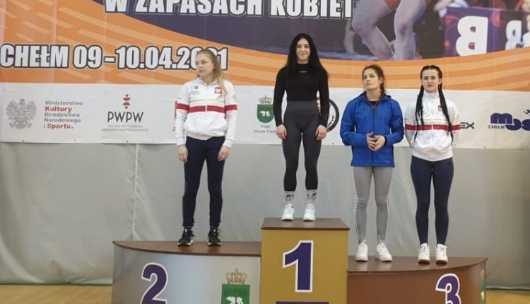 Monika Borowska z KS Wschód Mistrzynią Polski Juniorek w zapasach kobiet !