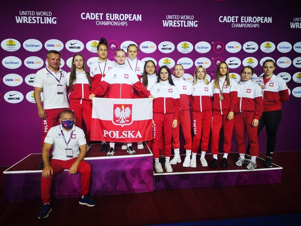 SAMOKOV- MISTRZOSTWA EUROPY KADETEK W ZAPASACH KOBIET. KAROLINA JAWORSKA WICEMISTRZYNIĄ EUROPY