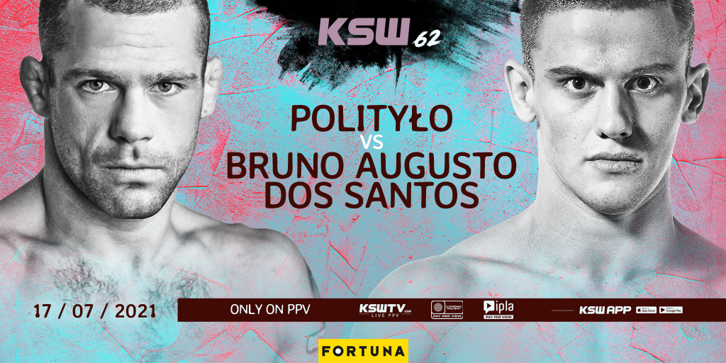 „POLSKI ORZEŁ” KONTRA BRAZYLIJSKI „KONIK POLNY” KOLEJNYM STARCIEM KSW 62
