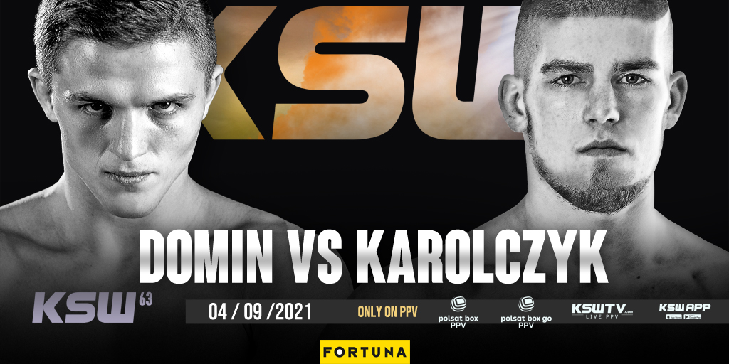 21-LETNI SZYMON KAROLCZYK NOWYM RYWALEM MICHAŁA DOMINA NA KSW 63