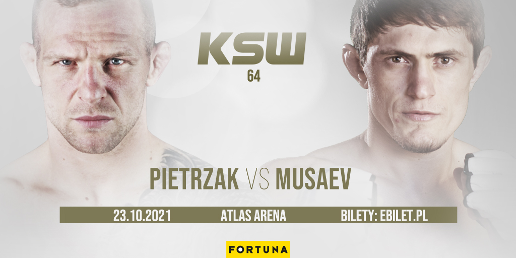 „CICHY ZABÓJCA” I „ZGNIATACZ” ZMIERZĄ SIĘ NA GALI KSW 64