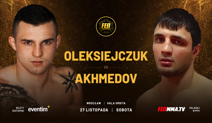 AKHMEDOV RYWALEM OLEKSIEJCZUKA W WALCE MISTRZOWSKIEJ