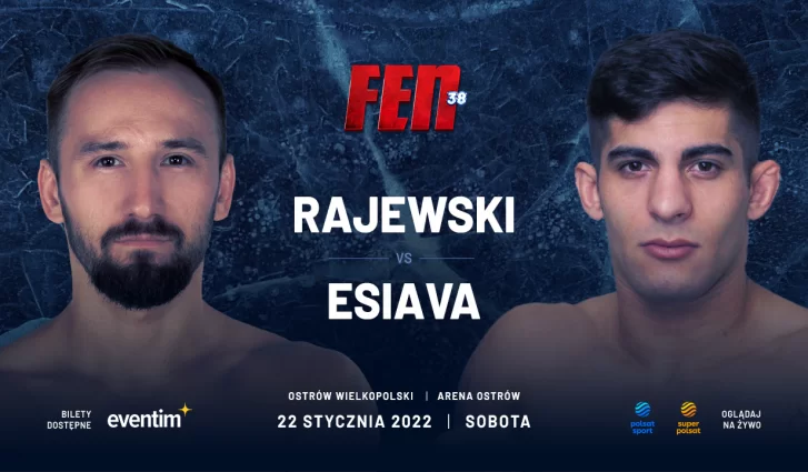 FEN 38: RAJEWSKI Z ESIAVĄ DODANI DO KARTY WALK W OSTROWIE WIELKOPOLSKIM