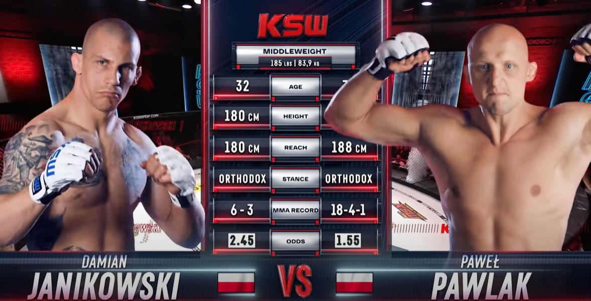 KSW: Paweł Pawlak vs Damian Janikowski | KSW 69