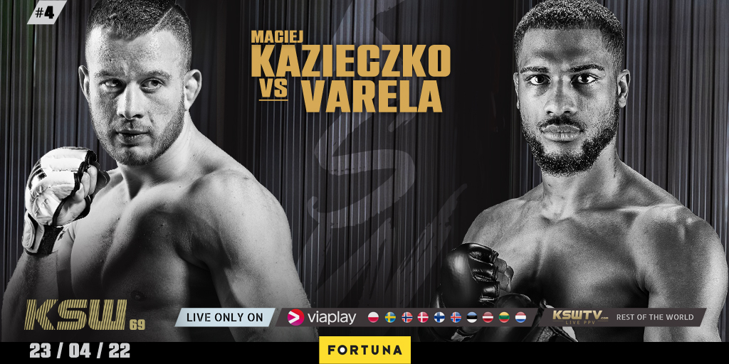 MACIEJ KAZIECZKO WRACA DO KLATKI KSW. POLSKO-FRANCUSKIE STARCIE NA KSW 69
