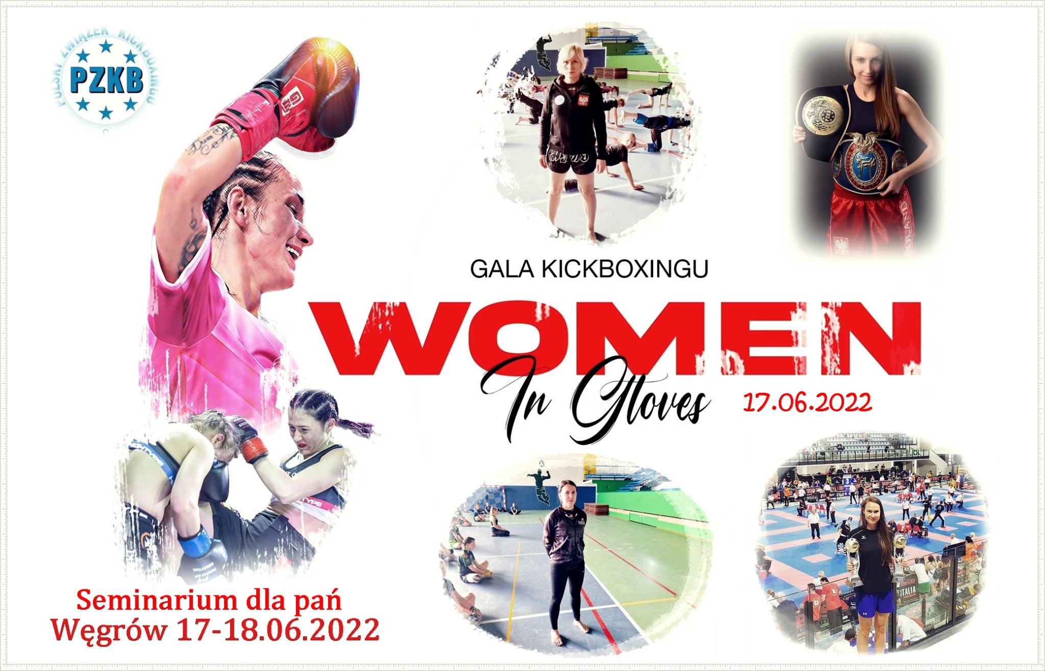 „WOMEN in GLOVES II” – gala i seminarium kickboxingu dla pań_17-18.06.2022 – Węgrów