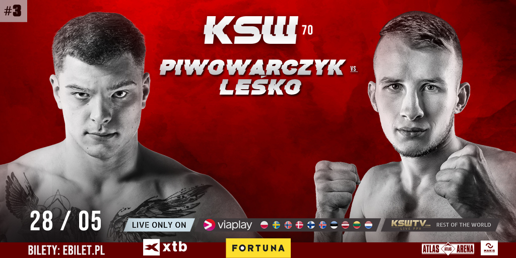 ODKRYCIE 2021 ROKU WRACA DO KLATKI NA KSW 70! PIWOWARCZYK SPOTKA SIĘ Z LEŚKĄ