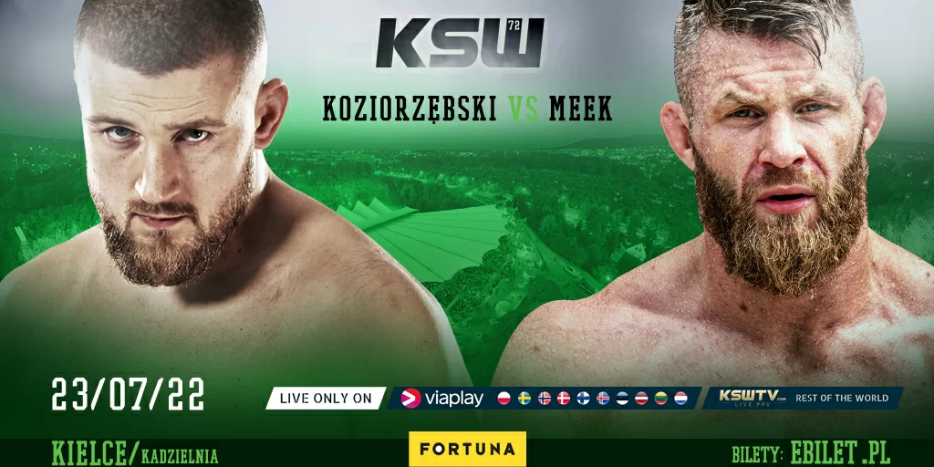 KACPER KOZIORZĘBSKI VS EMIL MEEK KOLEJNĄ WALKĄ KSW 72