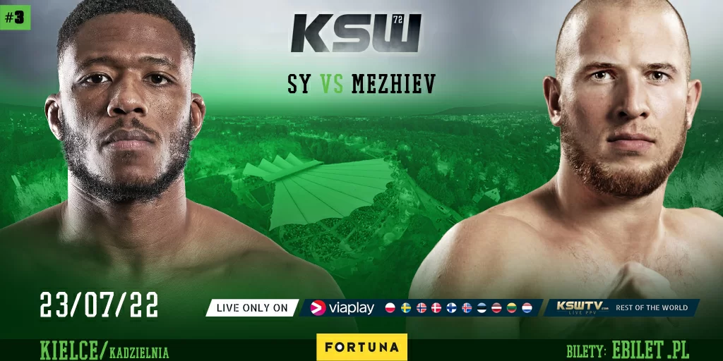 DROGA DO KSW 72 – OUMAR SY I HASAN MEZHIEV