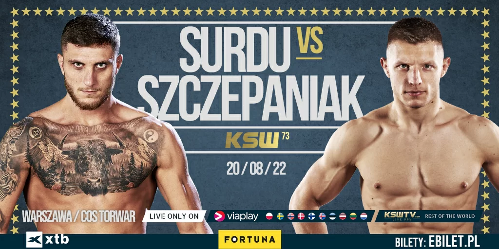 ION SURDU ZMIERZY SIĘ Z ARTUREM SZCZEPANIAKIEM NA GALI KSW 73