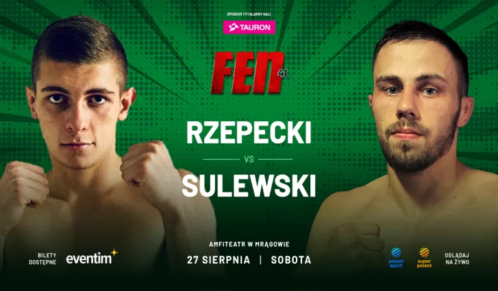 SULEWSKI PRZYWITA W ZAWODOWYM DEBIUCIE W FEN RZEPECKIEGO