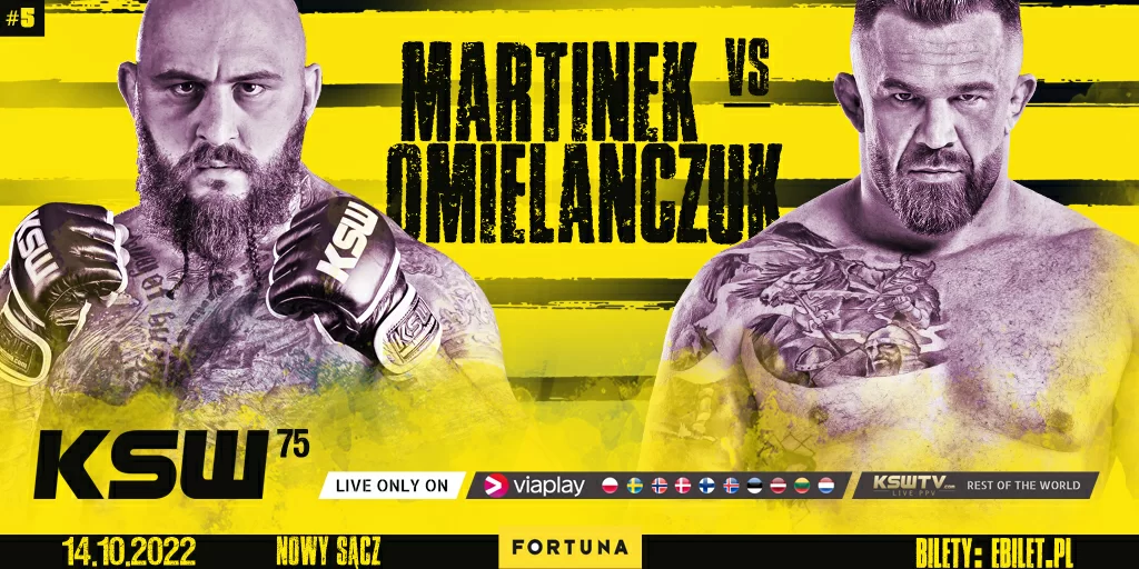 MOCNE ZDERZENIE W WADZE CIĘŻKIEJ NA GALI KSW 75