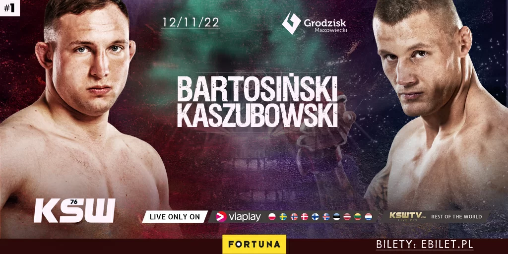 ADRIAN BARTOSIŃSKI POZNAŁ RYWALA NA GALĘ KSW 76