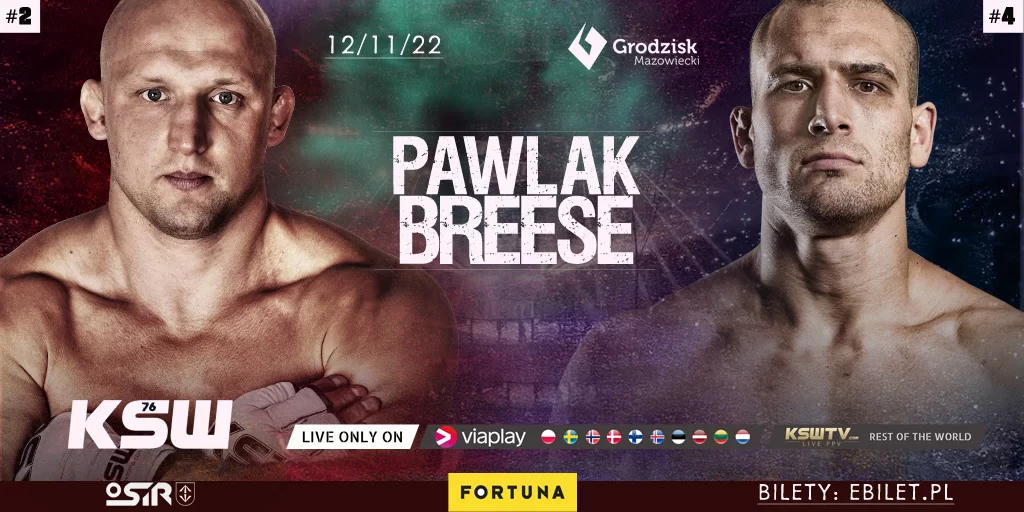 PAWEŁ PAWLAK Z NOWYM RYWALEM NA GALI KSW 76