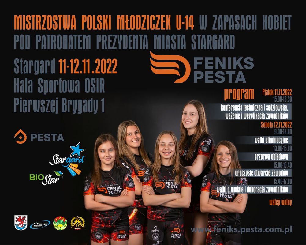 Mistrzostwa Polski U-14 w zapasach kobiet
