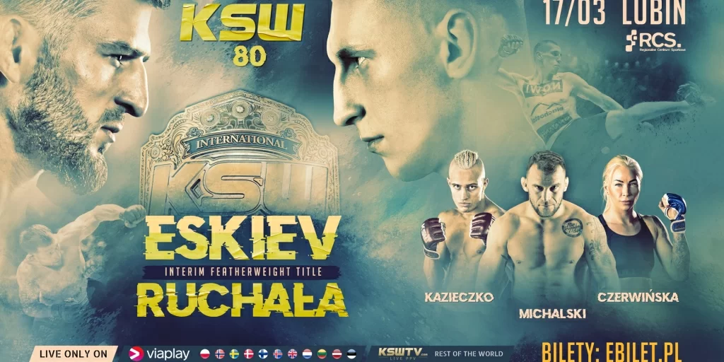 RUCHAŁA Z NOWYM RYWALEM W WALCE O PAS. BREESE VS LEŚKO NA GALI KSW 80