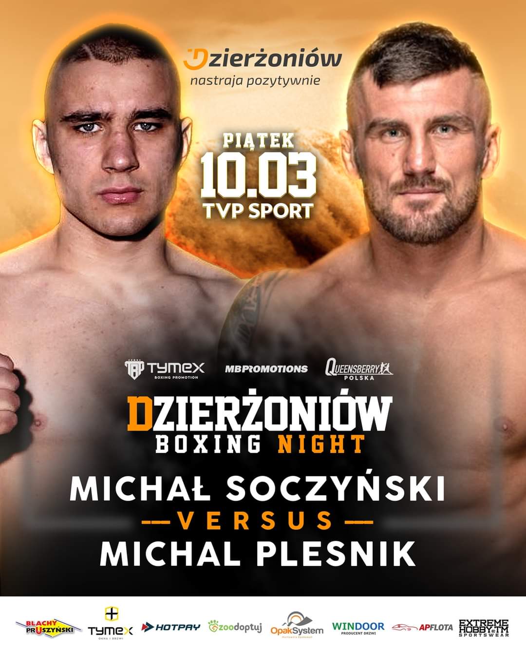 DZIERŻONIÓW BOXING NIGHT: KOLEJNE STARCIE – MICHAŁ SOCZYŃSKI VS. MICHAŁ PLEŚNIAK
