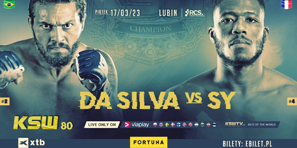 DROGA DO KSW 80 – HENRIQUE DA SILVA I OUMAR SY