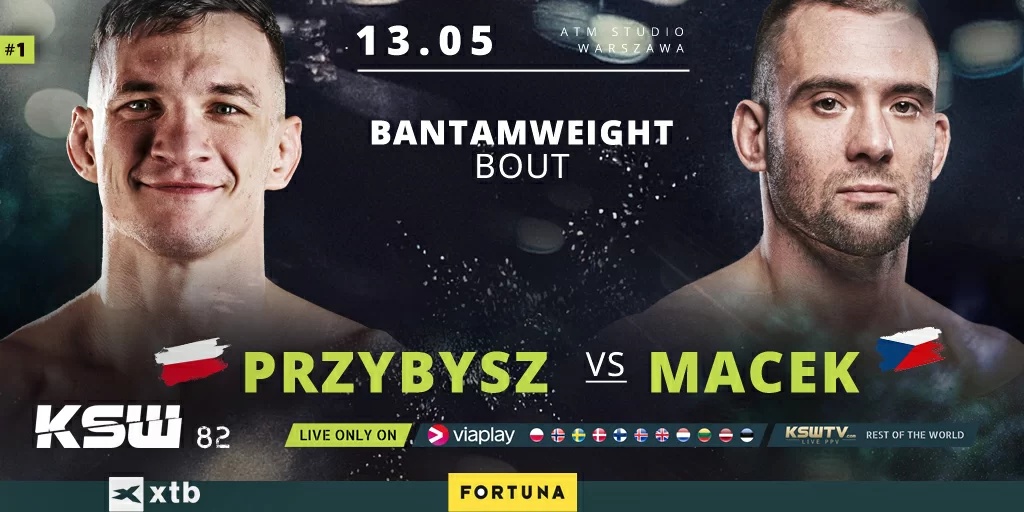 PODCZAS KSW 82 BYŁY MISTRZ PRZYWITA W OKRĄGŁEJ KLATCE NAJLEPSZEGO CZESKIEGO ZAWODNIKA WAGI KOGUCIEJ