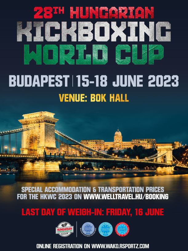 Hungarian Kickboxing World Cup 2023 15-18.06.2023 – Budapeszt (Węgry)