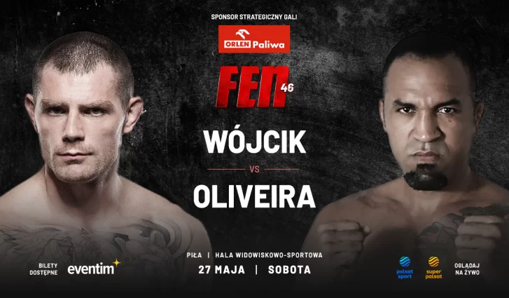 FEN 46: OLIVEIRA NOWYM RYWALEM WÓJCIKA
