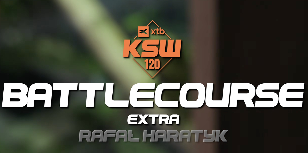 Rafał Haratyk spełnia marzenia! KSW Battlecourse Extra przed XTB KSW 120 w Gdyni