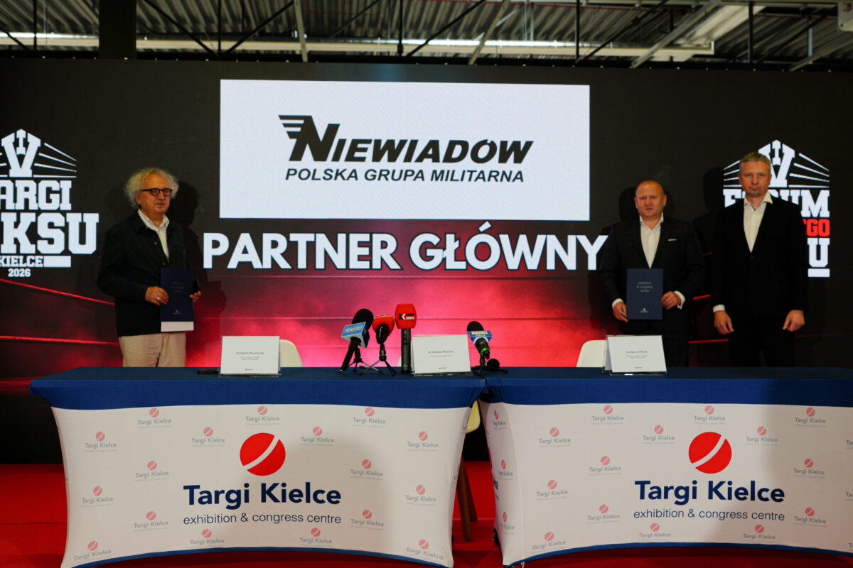 Niewiadów Polska Grupa Militarna S.A. Głównym Partnerem Forum Polskiego Boksu i Targów Bokserskich na kolejne trzy lata!